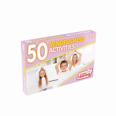 Junior Learning 50 Mindfulness Educational Activity Cards for Focus and Compassion