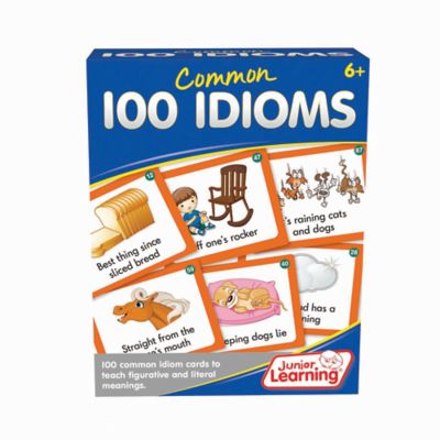 Image showing  100 Common Idioms Educational Activity Cards