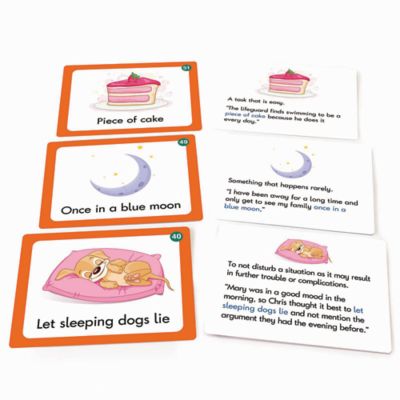 Image showing  100 Common Idioms Educational Activity Cards