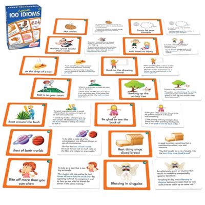 Image showing  100 Common Idioms Educational Activity Cards