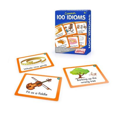 Image showing 5 th Junior Learning 100 Common Idioms Educational Activity Cards