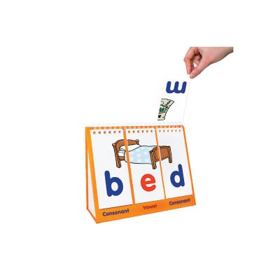 Image showing  Consonant-Vowel-Consonant Educational Flip Card Set