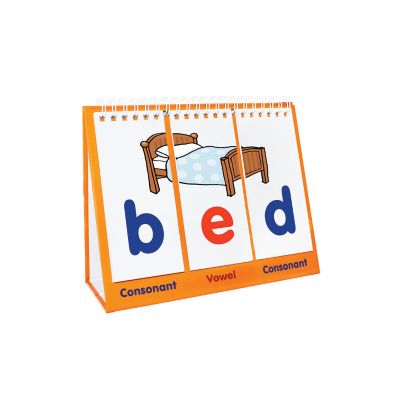 Image showing  Consonant-Vowel-Consonant Educational Flip Card Set