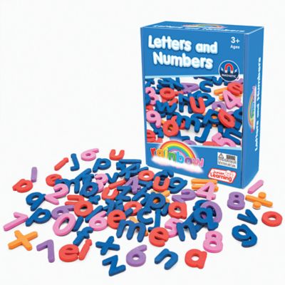 Junior Learning Rainbow Letters and Numbers Magnetic Activities Learning Set
