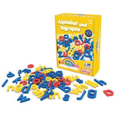 Junior Learning Rainbow Alphabet and Digraphs Magnetic Activities Learning Set