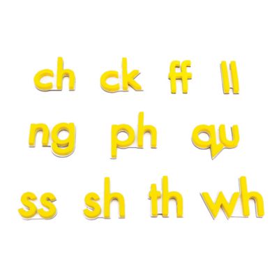 Image showing  Rainbow Alphabet and Digraphs Magnetic Activities Learning Set