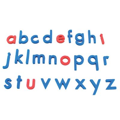 Image showing  Rainbow Alphabet and Digraphs Magnetic Activities Learning Set