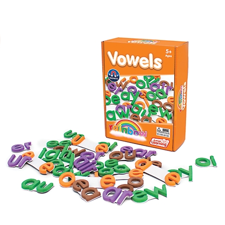 Junior Learning Rainbow Vowels Magnetic Activities Learning Set