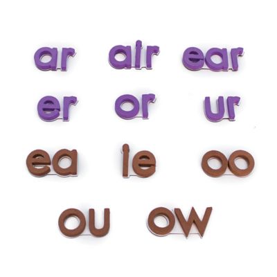 Image showing  Rainbow Vowels Magnetic Activities Learning Set