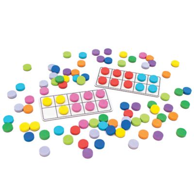 Image showing  Rainbow 10 Frames Magnetic Activities Learning Set