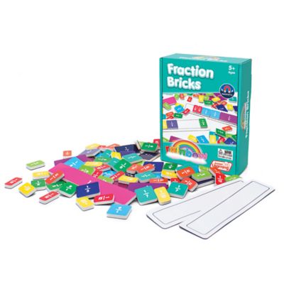Junior Learning Fraction Bricks Magnetic Activities Learning Set