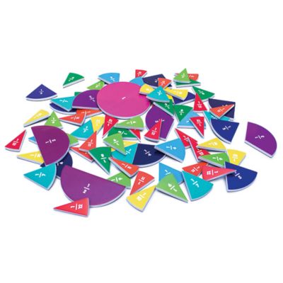Image showing  Fraction Segments Magnetic Activities Learning Set