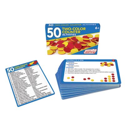 Image showing  50 2-Color Counter Educational Math Activity