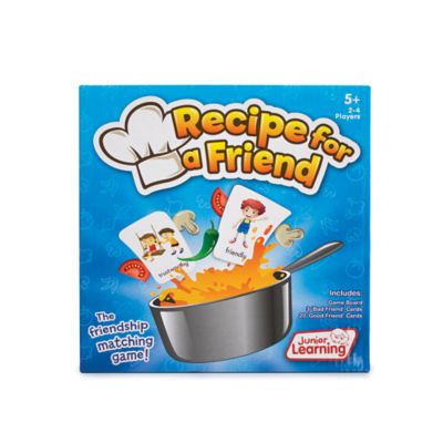Junior Learning Recipe for a Friend Educational Board Game