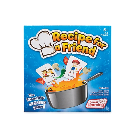 Junior Learning Recipe for a Friend Educational Board Game