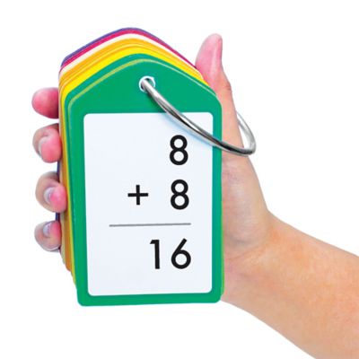 Image showing  168 pc. Addition Teach Me Tags Educational Flashcards