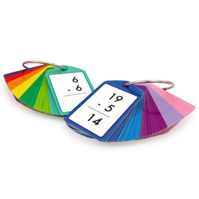 Image showing  168 pc. Subtraction Teach Me Tags Educational Flashcards