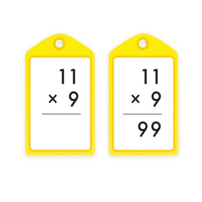 Image showing  168 pc. Multiplication Teach Me Tags Educational Flashcards