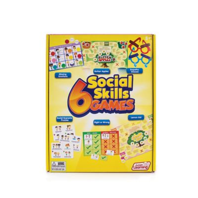 Junior Learning 6 Social Skills Educational Games Set