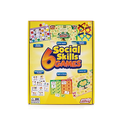Junior Learning 6 Social Skills Educational Games Set