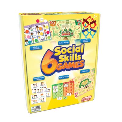 Image showing  6 Social Skills Educational Games Set