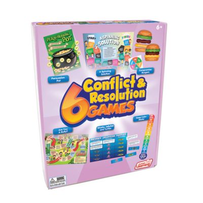 Image showing  6 Conflict and Resolution Educational Games Set