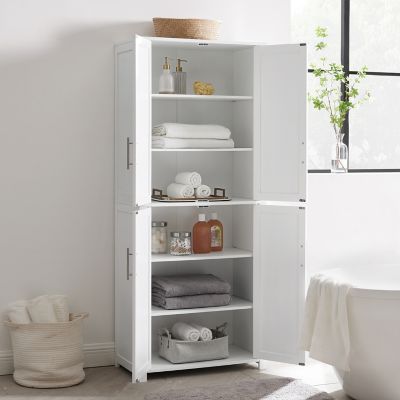 Image showing  67 in. 2-Shelf Savannah Tall Pantry, White
