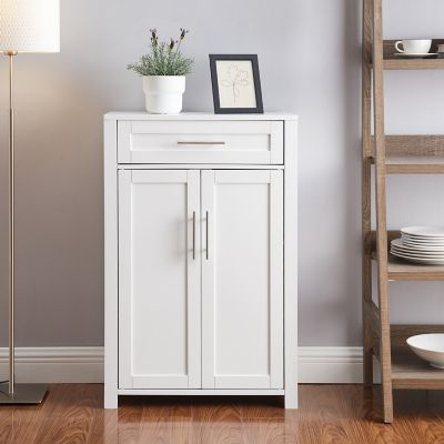 Crosley Savannah Storage Cabinet, White