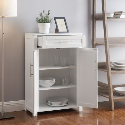 Image showing  Savannah Storage Cabinet, White