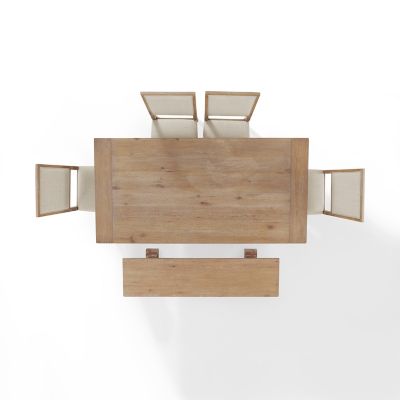 Image showing 5 th Crosley 6 pc. Joanna Upholstered Dining Set