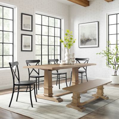 Crosley 6 pc. Joanna Dining Set with Camille Chairs