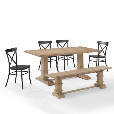 Image showing  6 pc. Joanna Dining Set with Camille Chairs