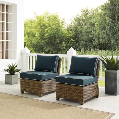 Crosley 2 pc. Bradenton Wicker Chair Set