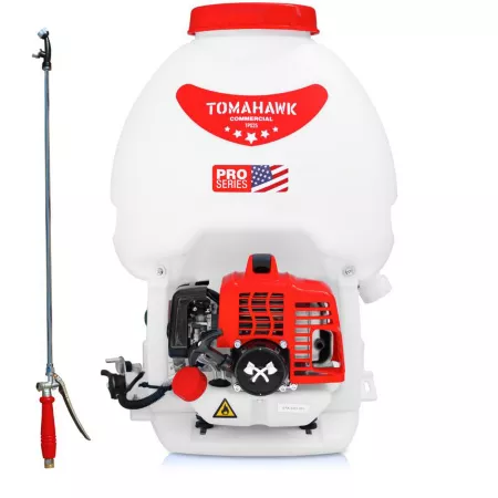 Tomahawk Power 5 gal Gasoline Backpack Sprayer with Dual Tip Nozzle Backpack Sprayers