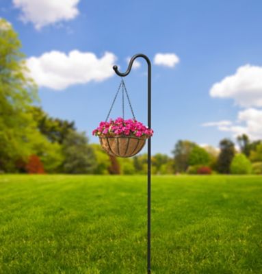 Image showing  88 in. Steel Beast Shepherd Hook, Black