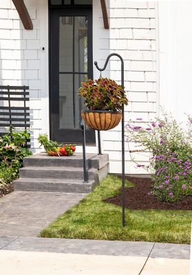 Image showing  88 in. Steel Beast Shepherd Hook, Black