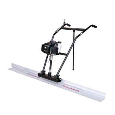 Tomahawk Power 12 ft. Aluminum Blade Board 37.7cc Gas Vibrating Concrete Power Screed Finishing Float Tool