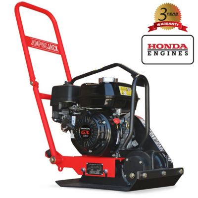 Tomahawk Power 5.5 HP Honda Vibratory Plate Compactor for Soil Compaction Tamper