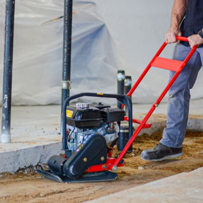 Image showing  5.5 HP Honda Vibratory Plate Compactor for Soil Compaction Tamper