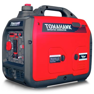Tomahawk Power 2,000/1,800-Watt Gasoline Powered Inverter Generator