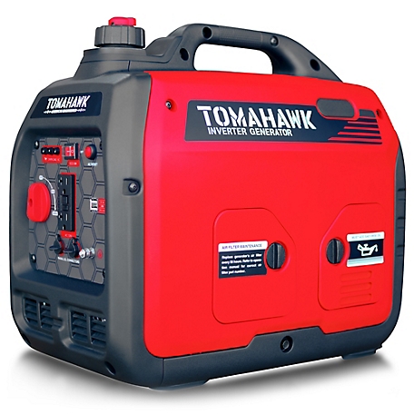 Tomahawk Power 1,800-Watt Gasoline Powered Inverter Generator