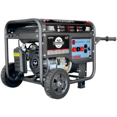 Tomahawk Power 7 HP Gas-Powered Portable 2,200W Generator with 120A Welder, TWG120A