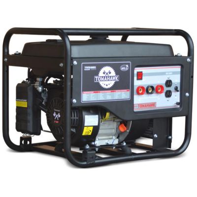 Image showing  2,200/2,000-Watt Gasoline Powered Portable Generator with 120A Welder