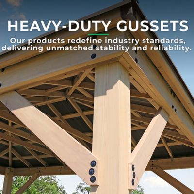 Image showing 5 th Yardistry 12 ft. x 16 ft. Meridian Gazebo