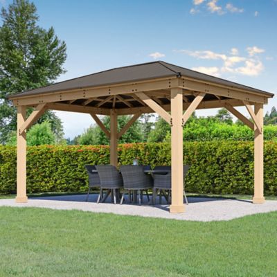 Image showing 8 th Yardistry 12 ft. x 16 ft. Meridian Gazebo