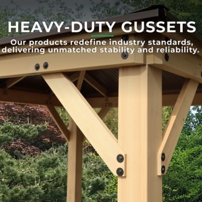 Image showing 5 th Yardistry 10 ft. x 10 ft. Meridian Pavilion