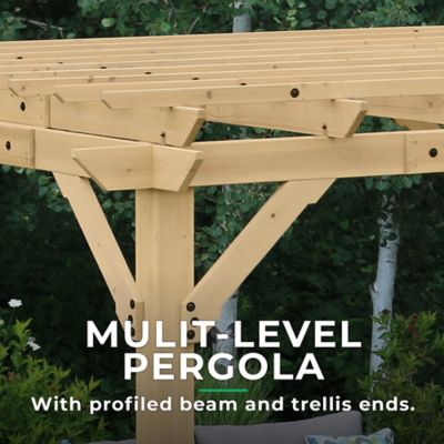 Image showing  10 ft. x 12 ft. Meridian Pergola