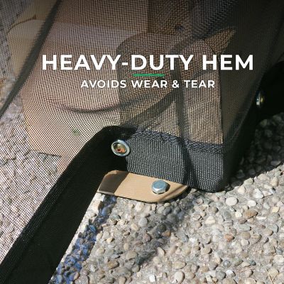 Image showing  Mosquito Netting for Meridian Gazebos, 12 ft. x 16 ft.