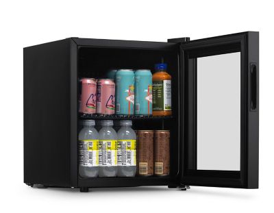 Image showing 10 th NewAir 1.6 cu. ft. 60-Can Freestanding Mini Fridge with Glass Door