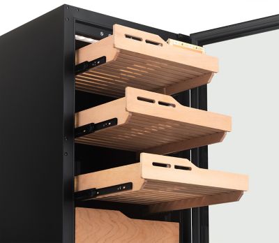 Image showing 7 th NewAir 840 ct. Electric Cigar Humidor, Built-in Humidification System with Heating and Cooling Function,LED Lighting